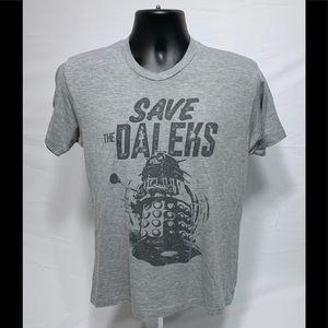 Dr Who Save The Daleks T-shirt Size M